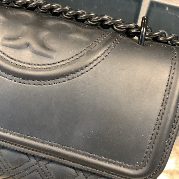 Tory Burch Matte small Fleming Convertible Shoulder Bag - Picture 2 of 9